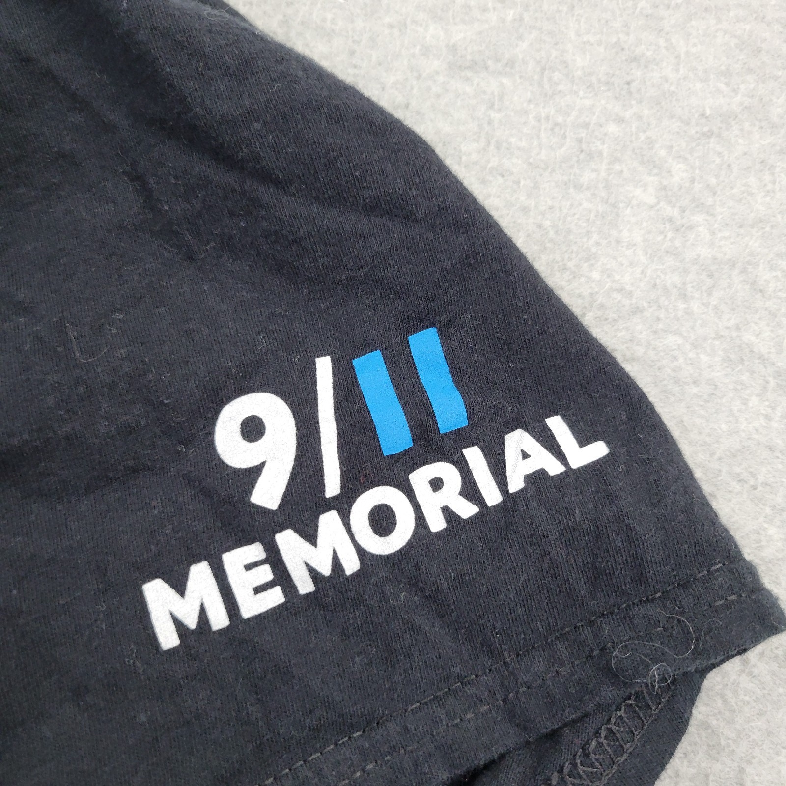 9/11 Memorial Shirt Mens 2XL XXL Black In Darkness We Shine Brigthest Official