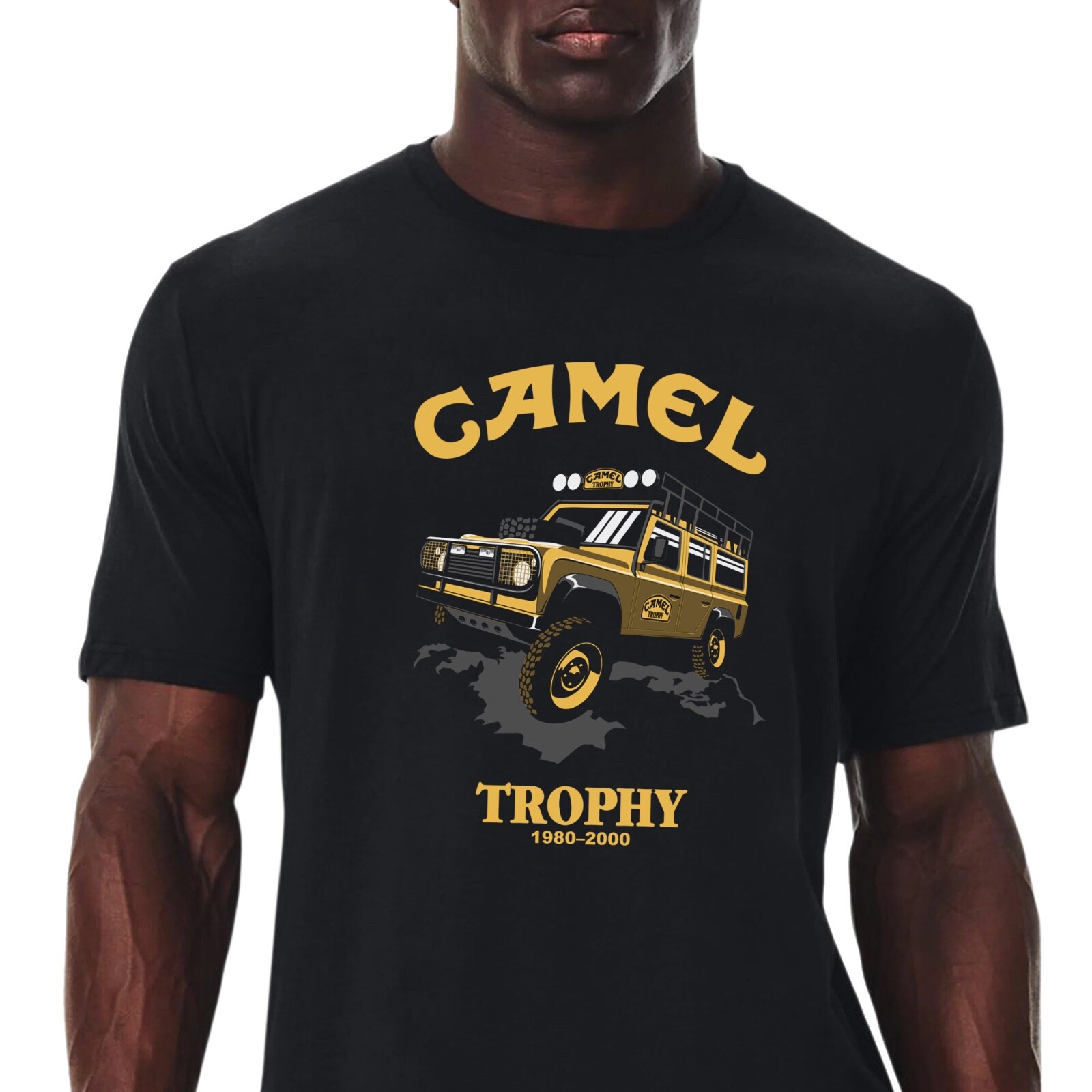 Camel Trophy T-Shirt Defender 110 Off-Road 4×4 Adventure Tee Gift for Father Day