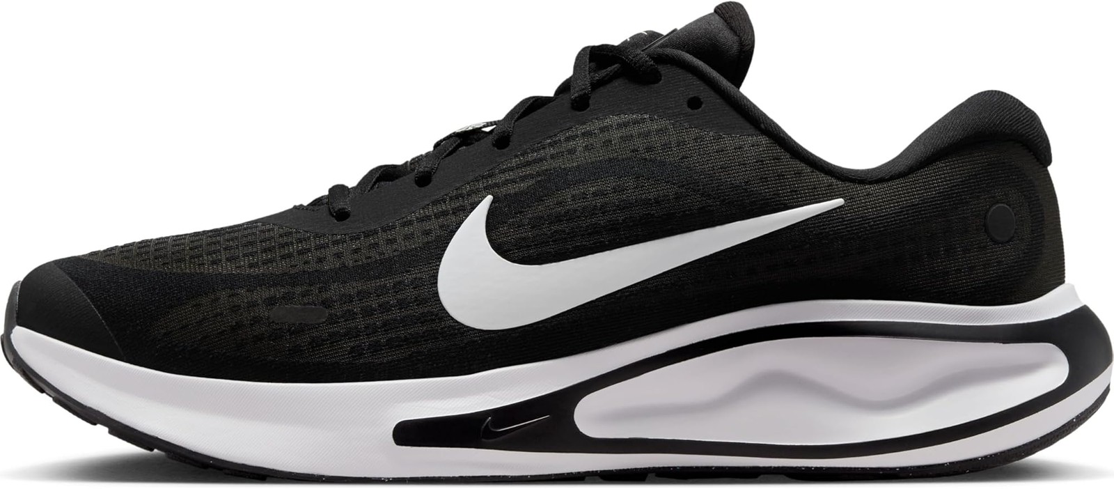 Nike Journey Run Men’s Road Running Shoes (FN0228-001, Black/Anthracite/White) S