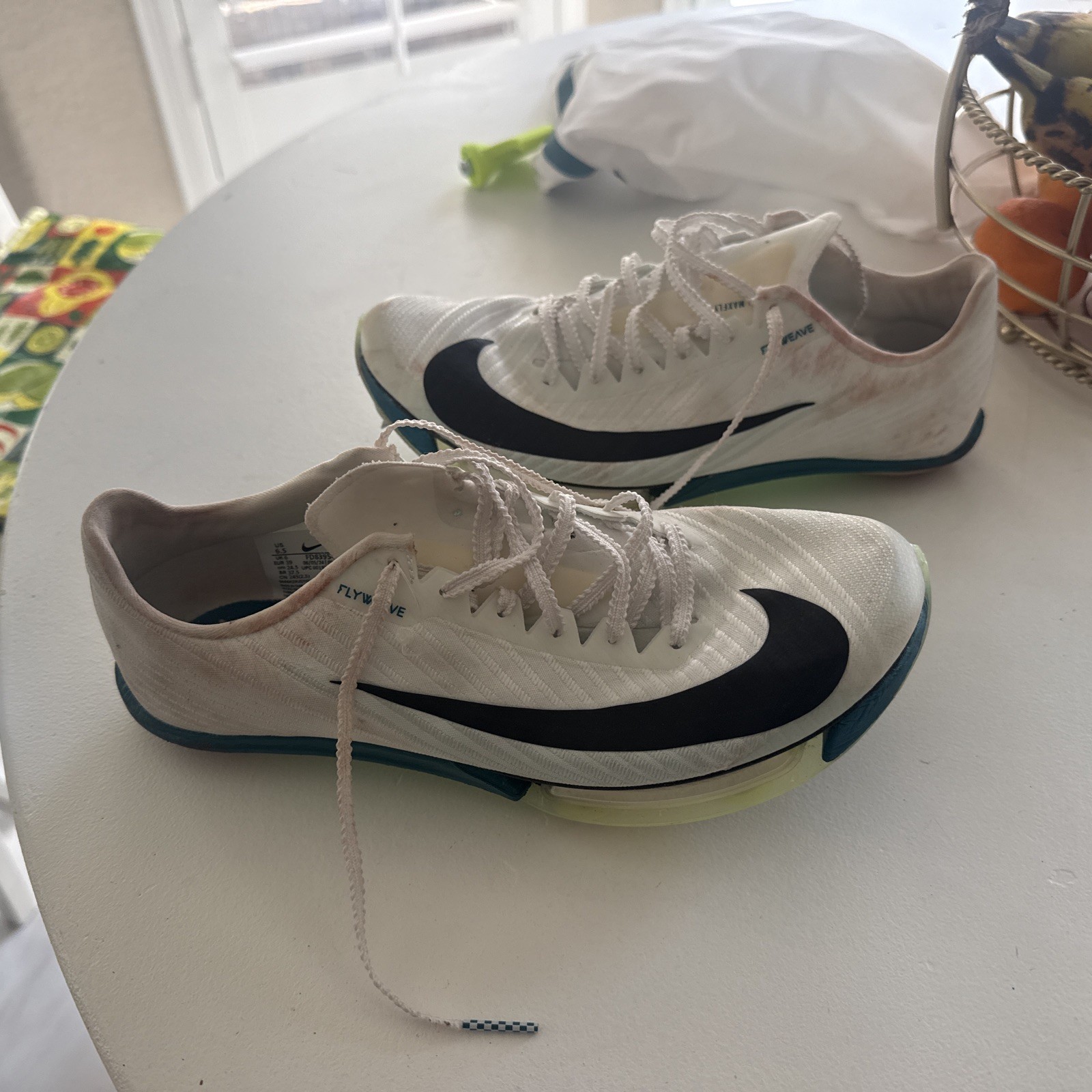 Men’s Size 6.5 / 8W – Nike Air Zoom Maxfly 2 White Bright Spruce FD8395-102 NEW