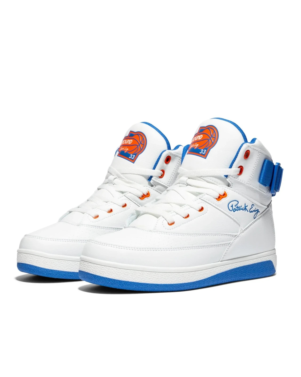 PATRICK EWING 33 ORION STRAP NEW MENS ORANGE ROYAL ORANGE SNEAKER KNICKS RETRO