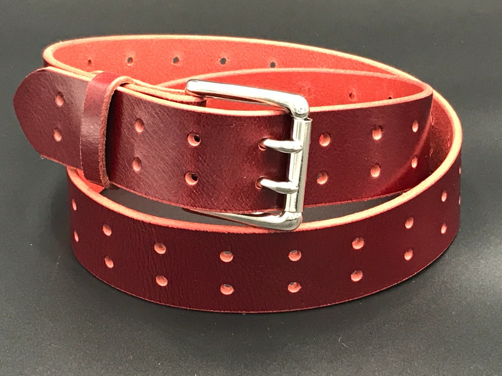 Amish Handmade Leather Gun Holster Dress Work Belt – Genuine Wickett & Craig USA