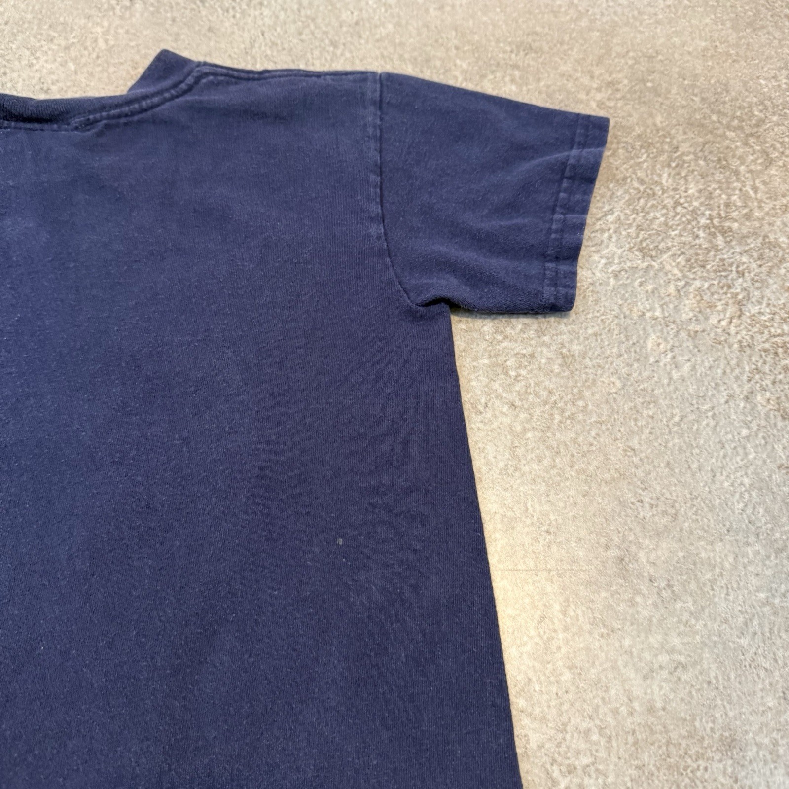 Vintage Y2K Madagascar Escapees Tee Shirt Youth 6 Movie Promo Blue 2005 Cartoon