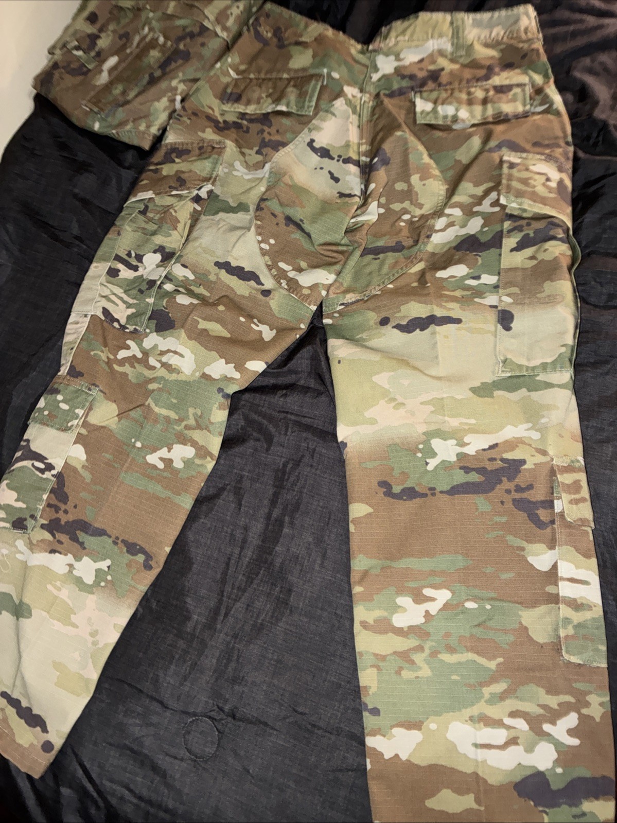 US Army Combat Uniform OCP Pants Medium Short Ripstop Unisex Military ACU