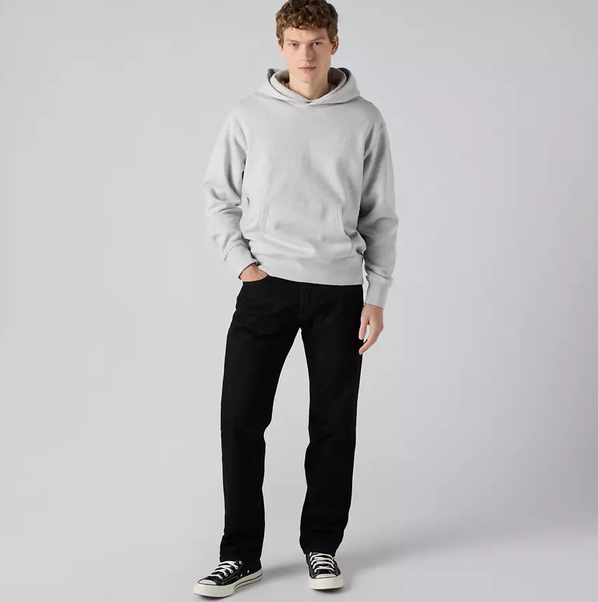 LEVI’S 501 Original Men’s Jeans, Black – Non Stretch