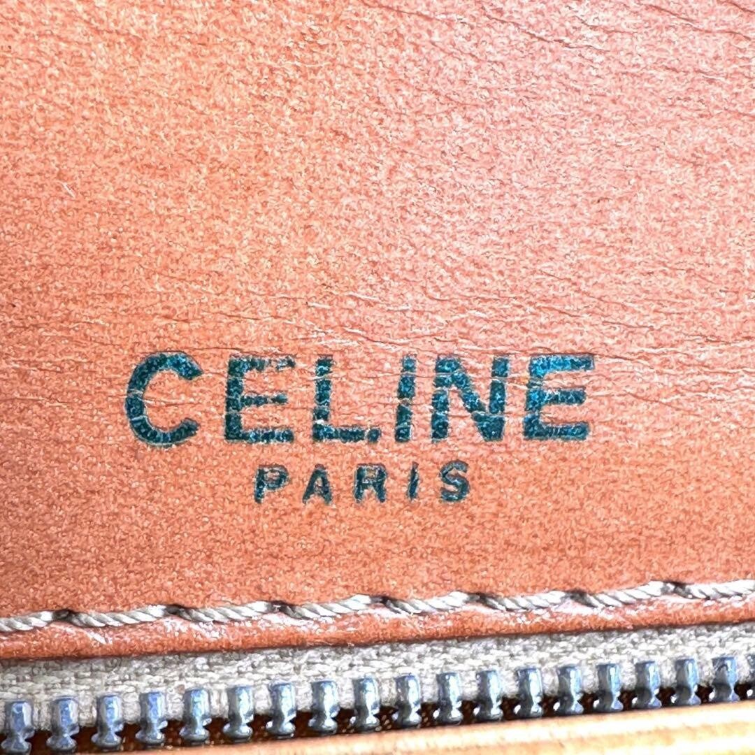 CELINE Shoulder Bag Macadam Horse carriage hardware Authentic From Japan
