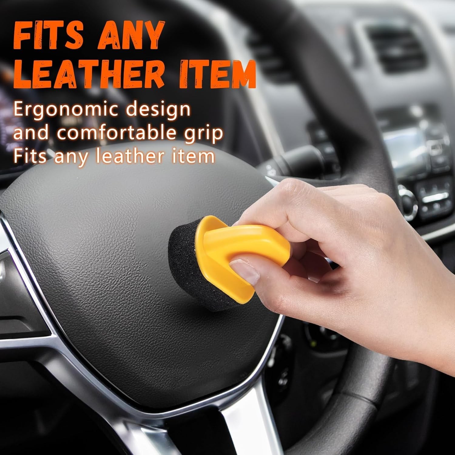 10 Pack Foam Shoe Polish Dauber Sponge Applicator Leather Shining Polishing Tool