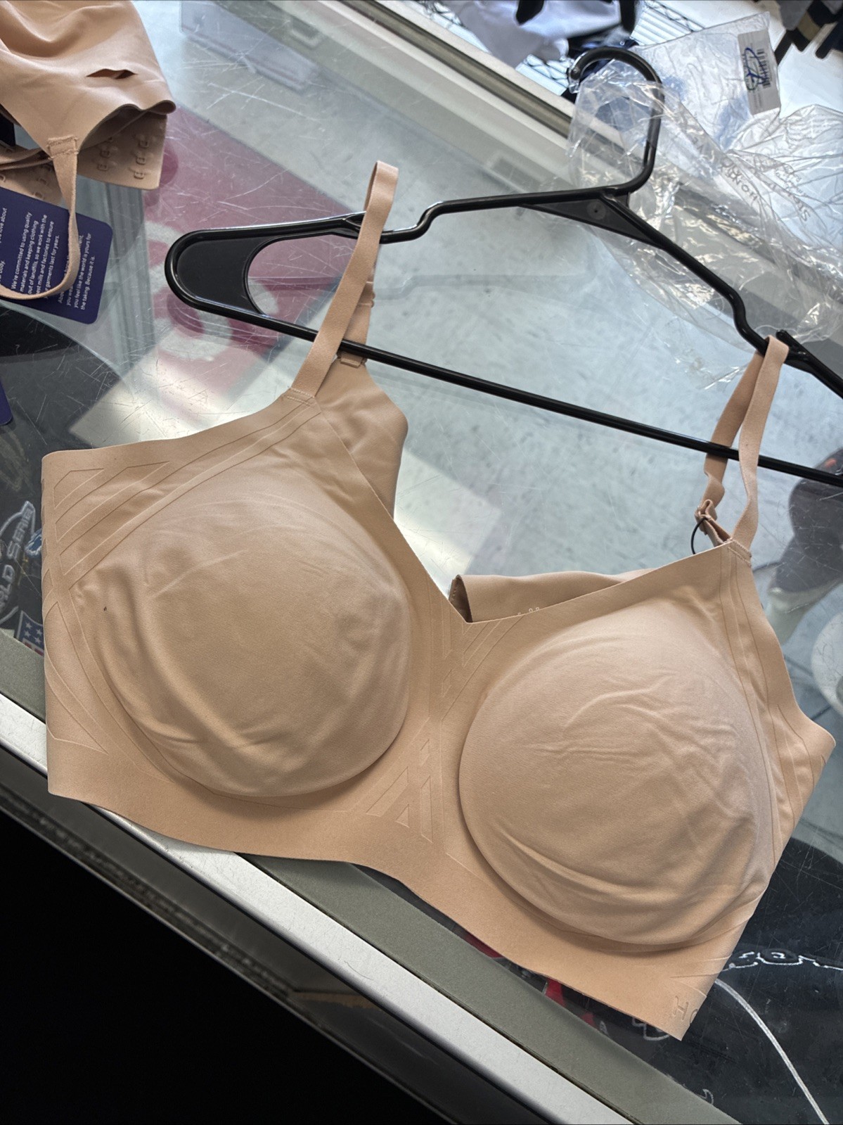 Honeylove Silhouette Wireless Convertible Bra| Color Sand| Size Large New NWT