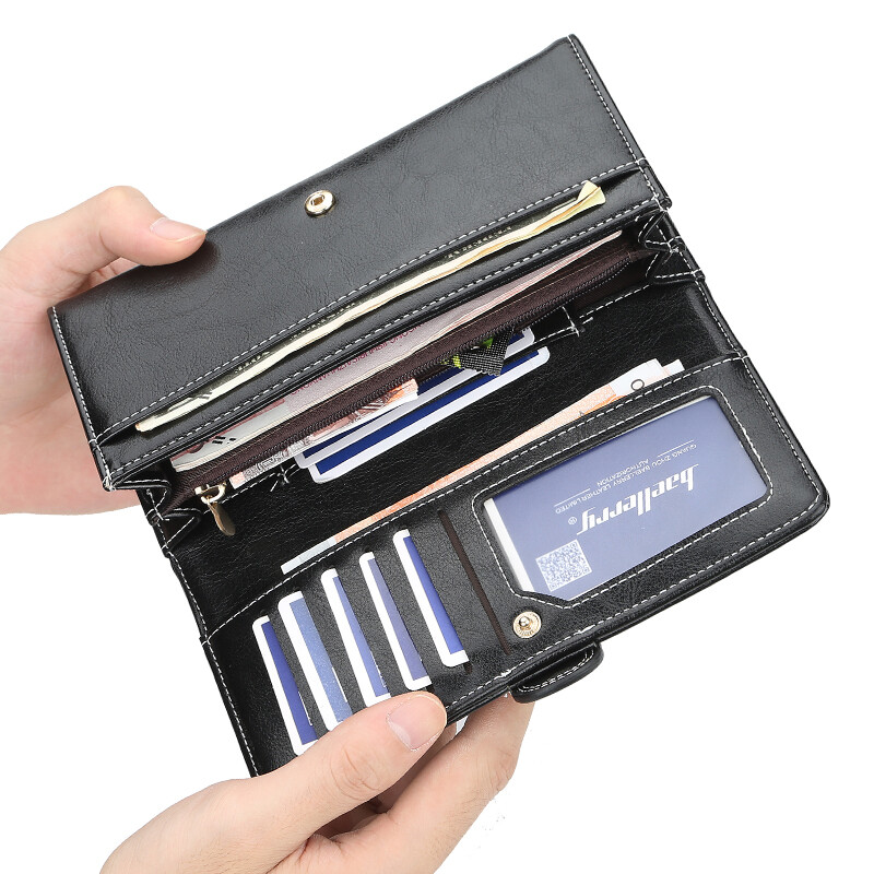 Money Manager Women’s Wallet Clutch Organizer Phone Card Holder with Hasp Gifts