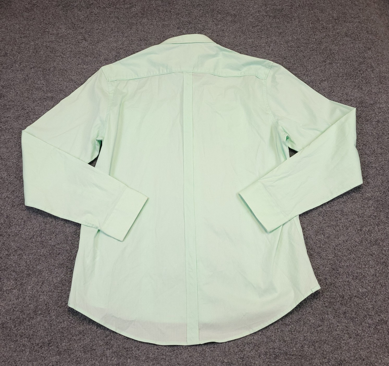 7D 7 Diamonds Hall Of Fame Mens 2XL Western Shirt Mint Green Dual Pocket Stretch