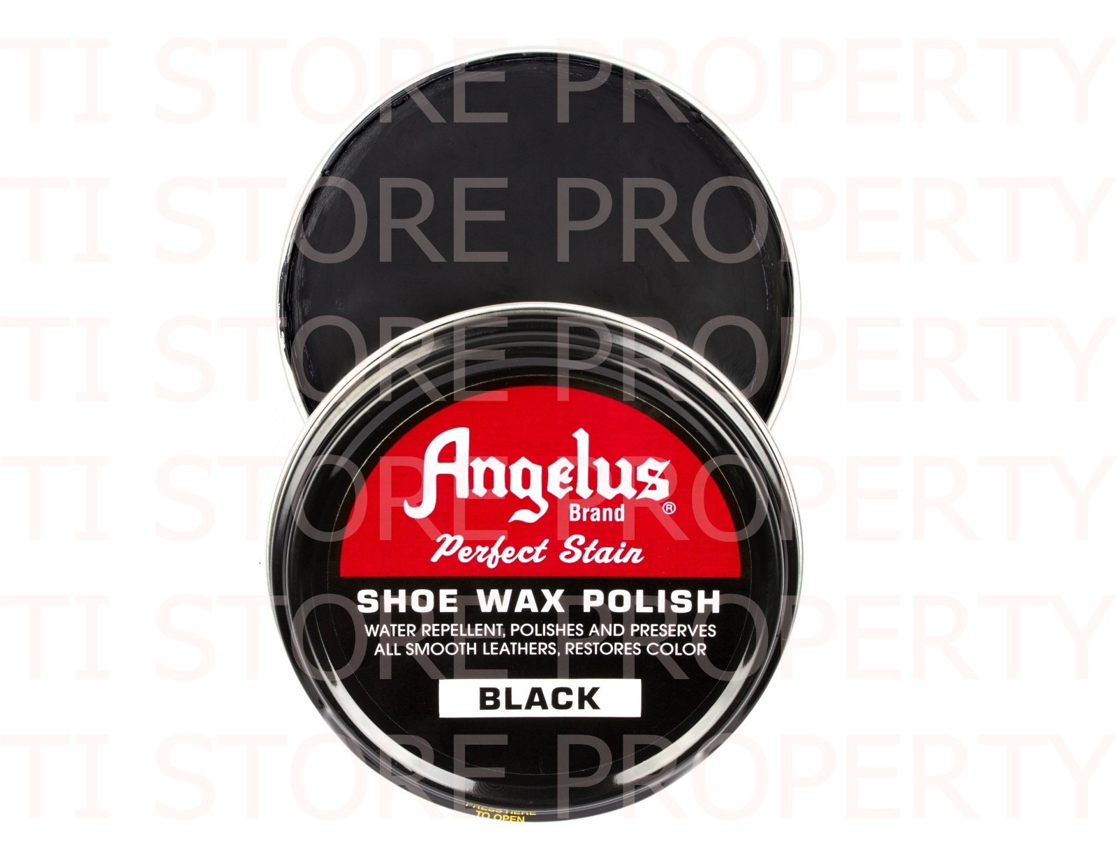 Angelus Shoe Boot Polish Shine Leather PASTE WAX Protector Waterproof 3 oz. Can