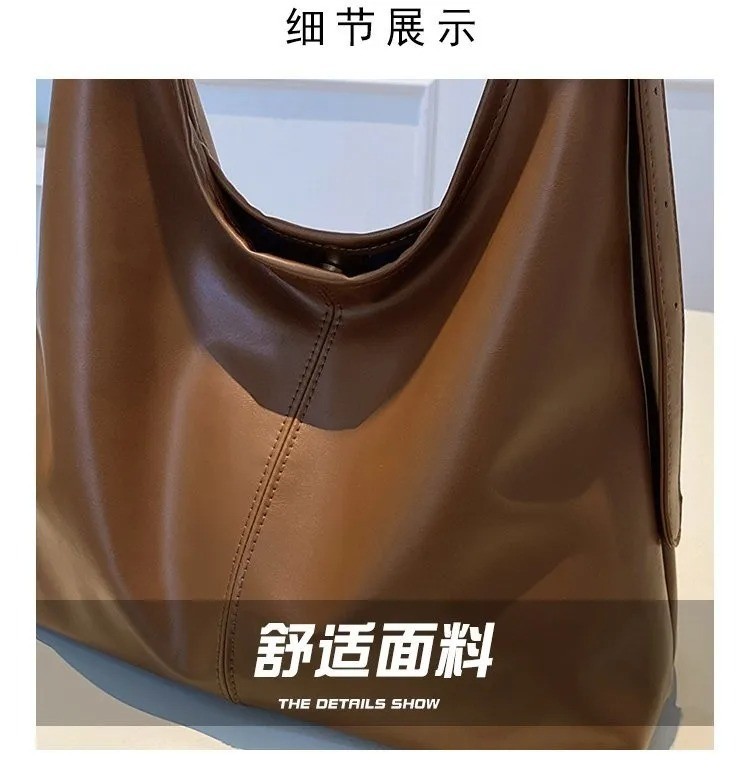 HOMEFISH Women’s Vintage Commuter Tote Bag – Large Capacity Shoulder Handbag