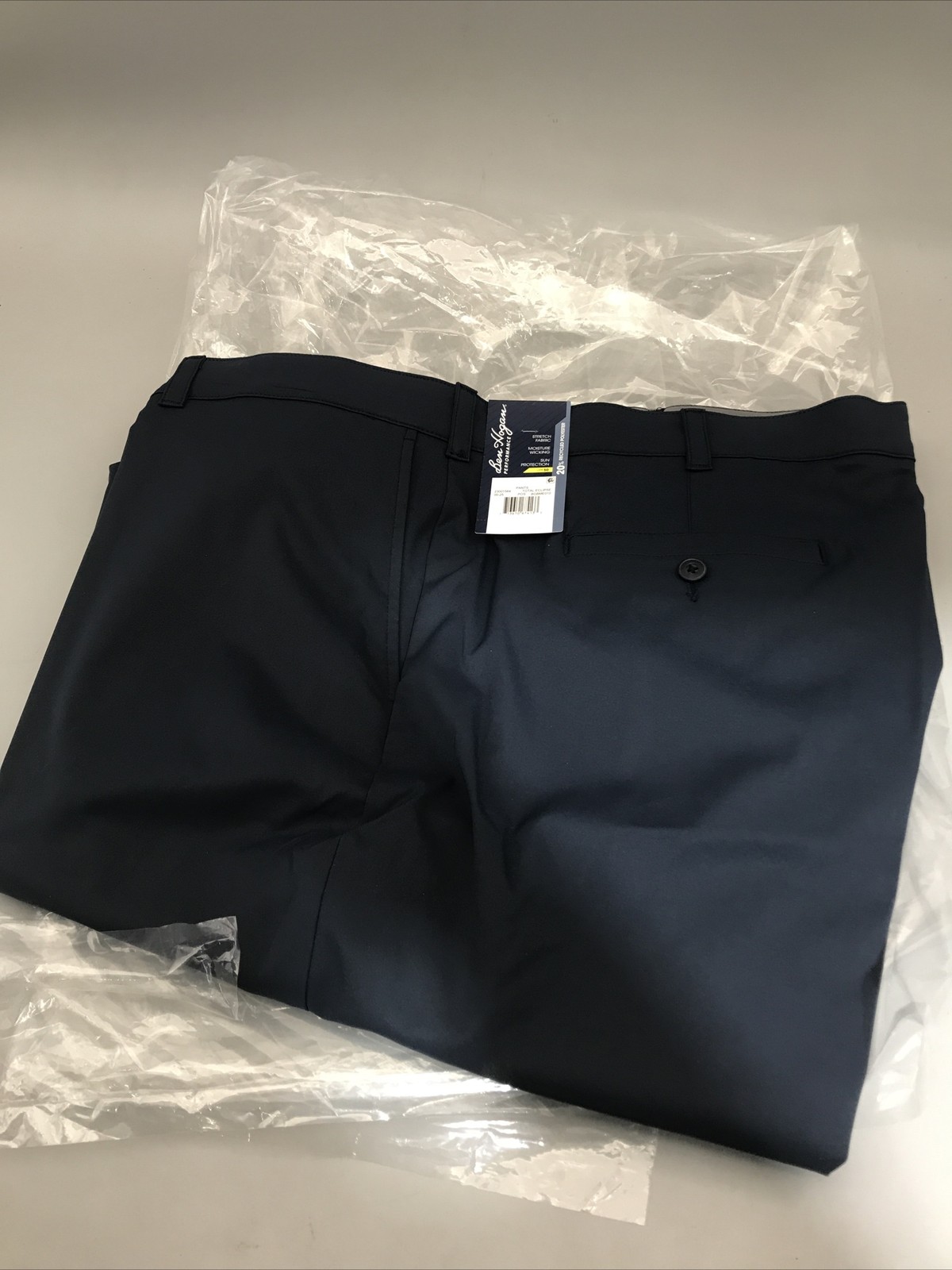 Ben Hogan Mens Performance Pants Stretch Fabric Size 48×30 Navy New