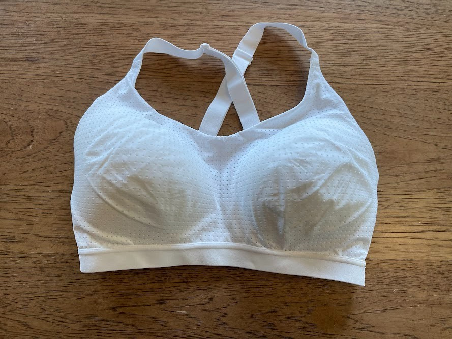Victoria’s Secret Sport Pure White 34DD Lightweight Wireless Sport Bra VS