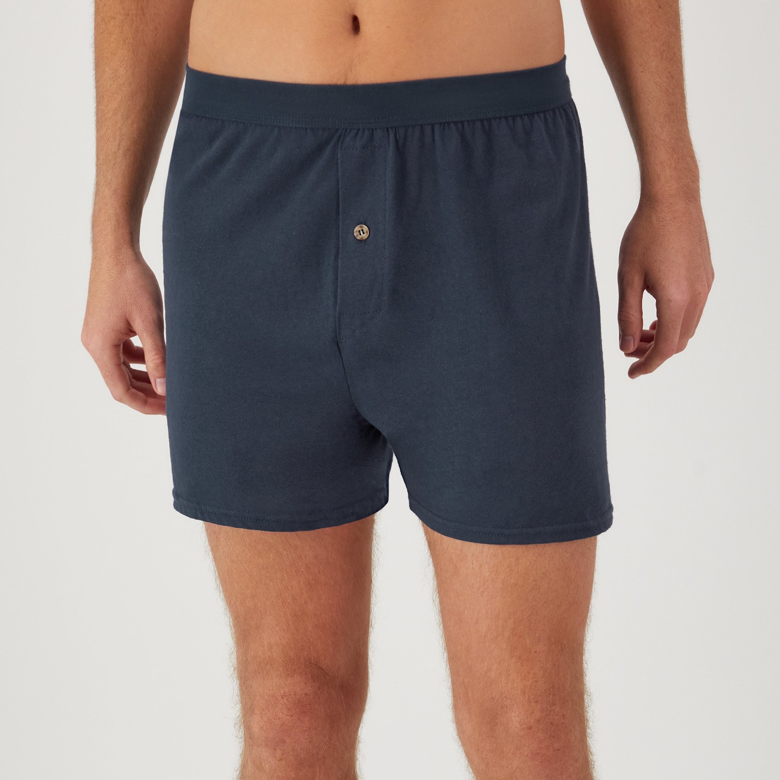 Hanes 6-Pack Knit Boxers Mens Wicking Cool Comfort Soft Flex Waist Tagfree S-2XL