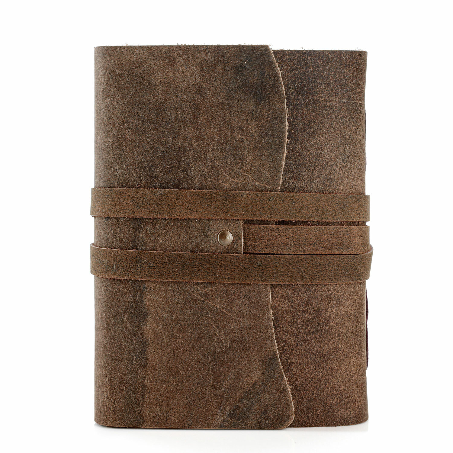 Handmade Leather Journal/Writing Notebook Diary Unlined Paper writing pad gift