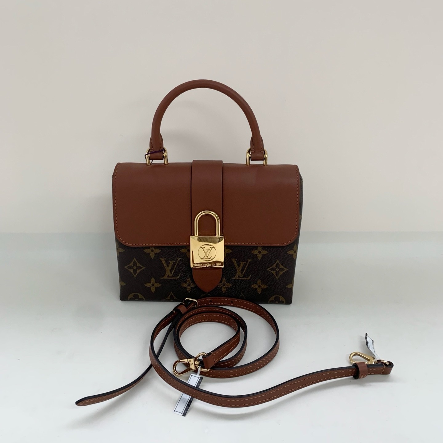 Louis Vuitton Pre-Owned Authentic Locky Bb Satchel Caramel