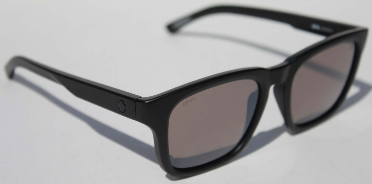 SPY OPTICS Saxony POLARIZED Sunglasses Matte Black/Happy Boost Bronze Black NEW