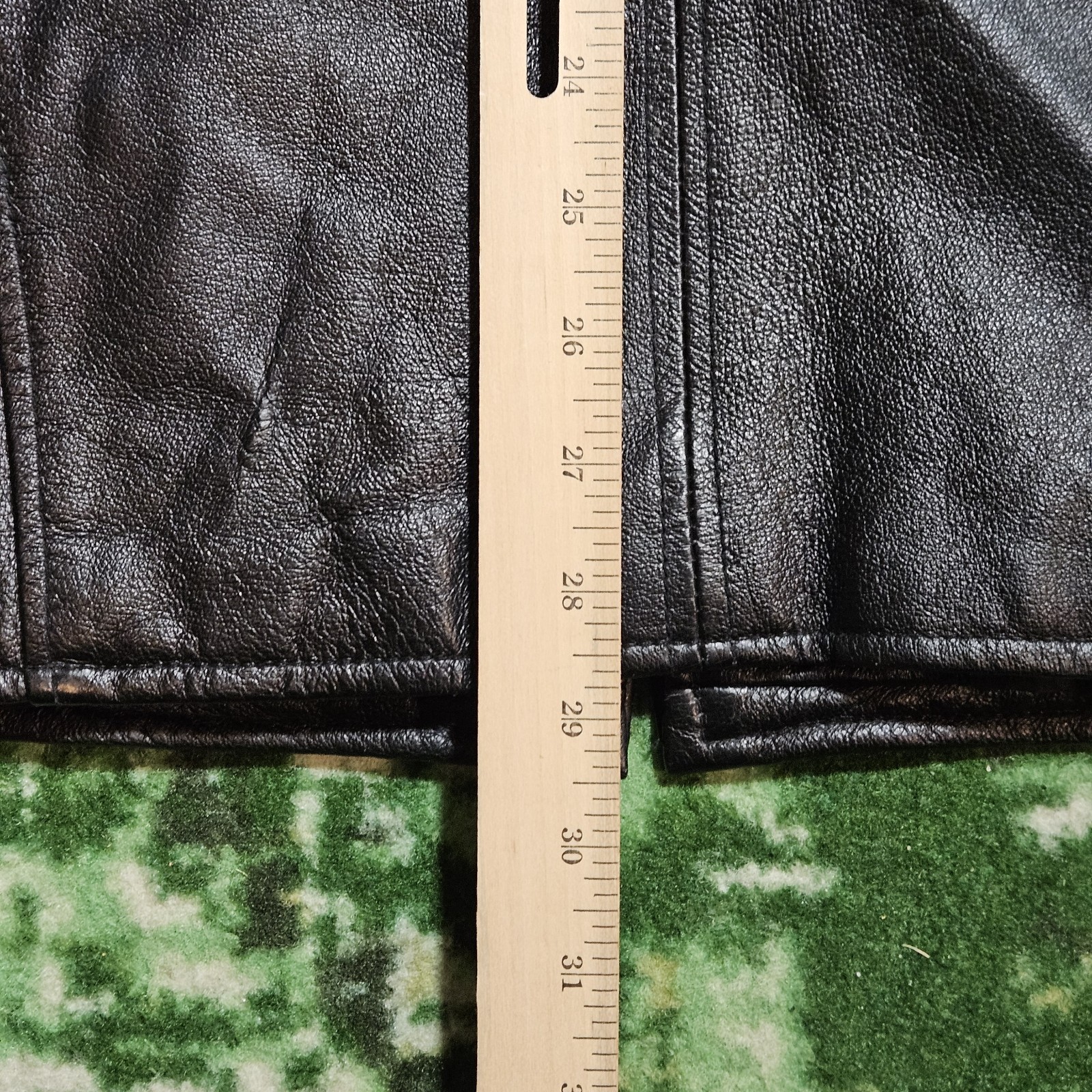 VTG Leather Aviator Jacket Spurs Basketball Medium Bomber Pilot Maverick Biker
