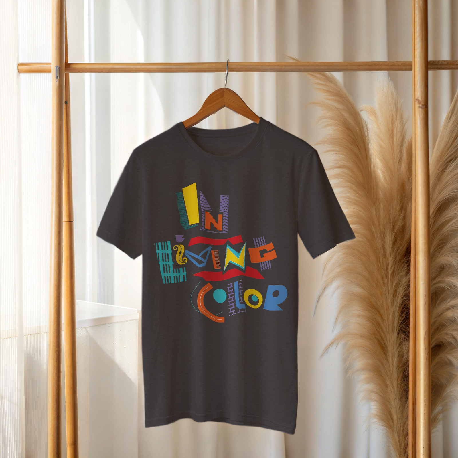 In Living Color Retro Graphic T-Shirt 90s Vintage TV Show Inspired ColorfulA 100