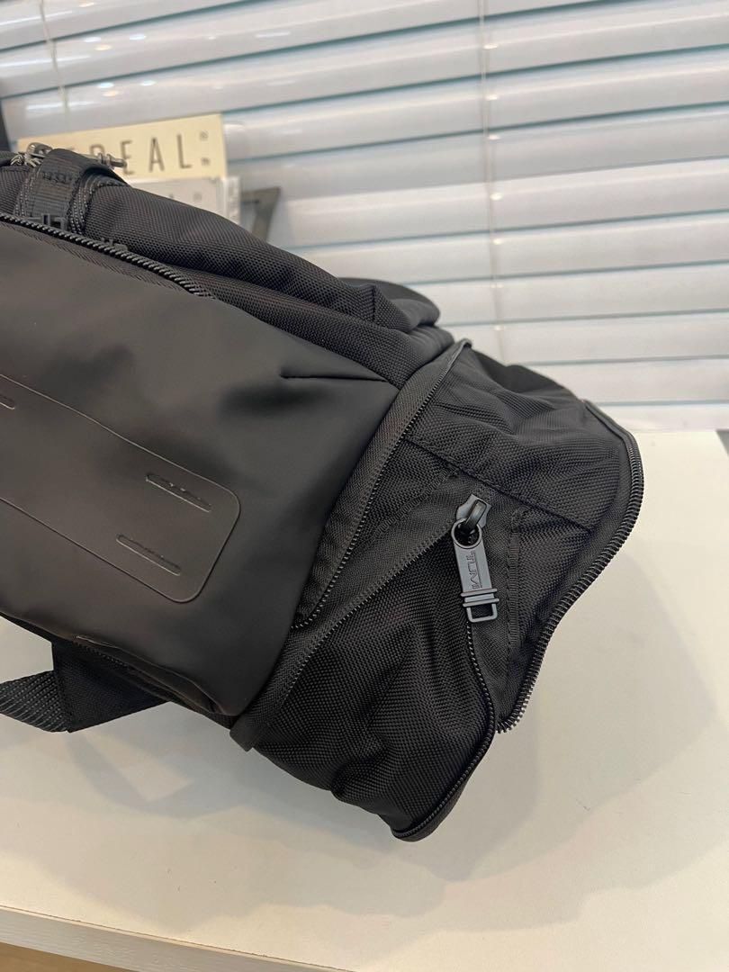 TUMI ALPHA BRAVO Nomadic Backpack Black Business Travel Multifunctional NEW