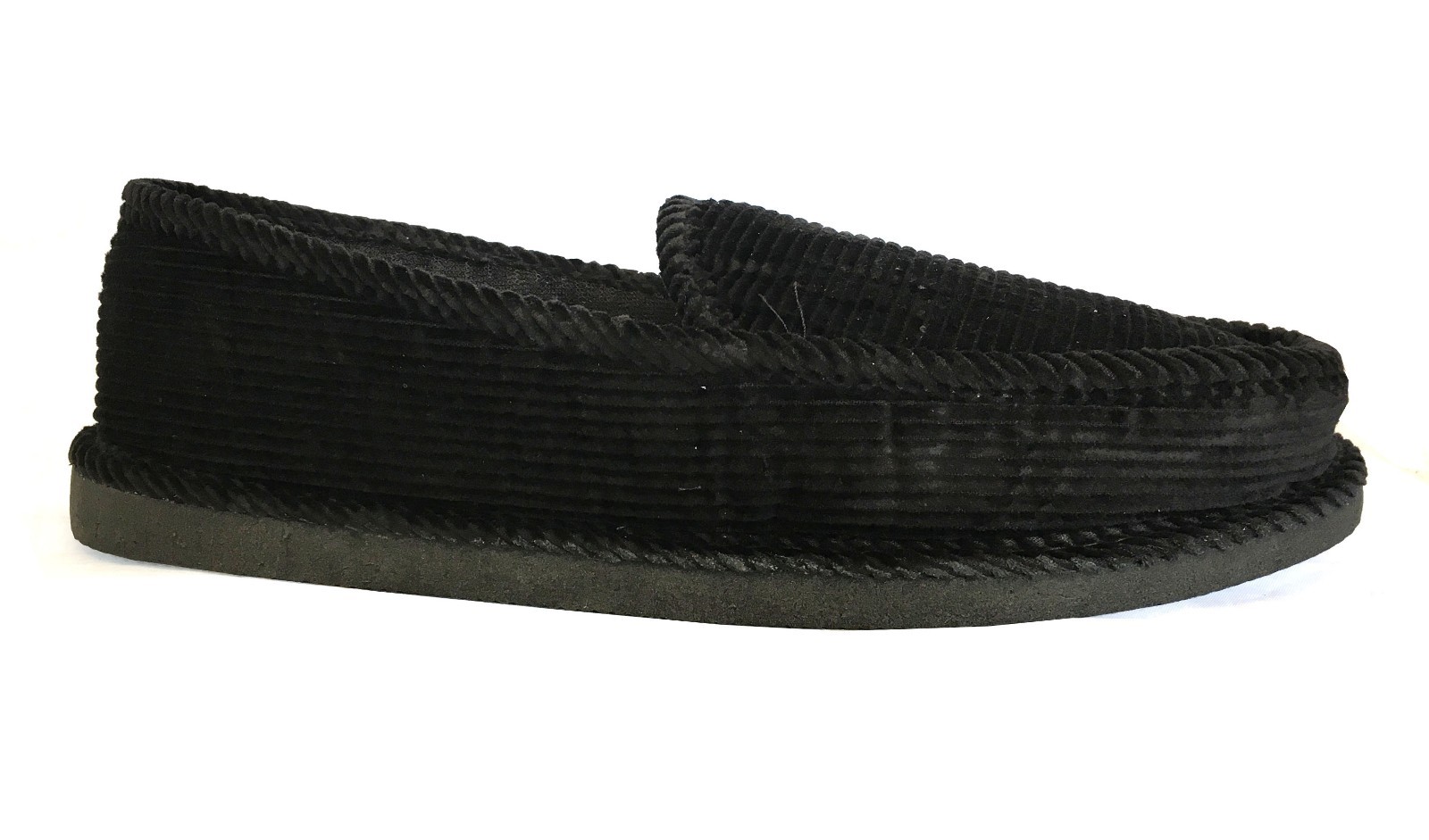New Men’s Corduroy House Shoe Moccasin Slip-on Men Shoes Size 4-14 || 2022