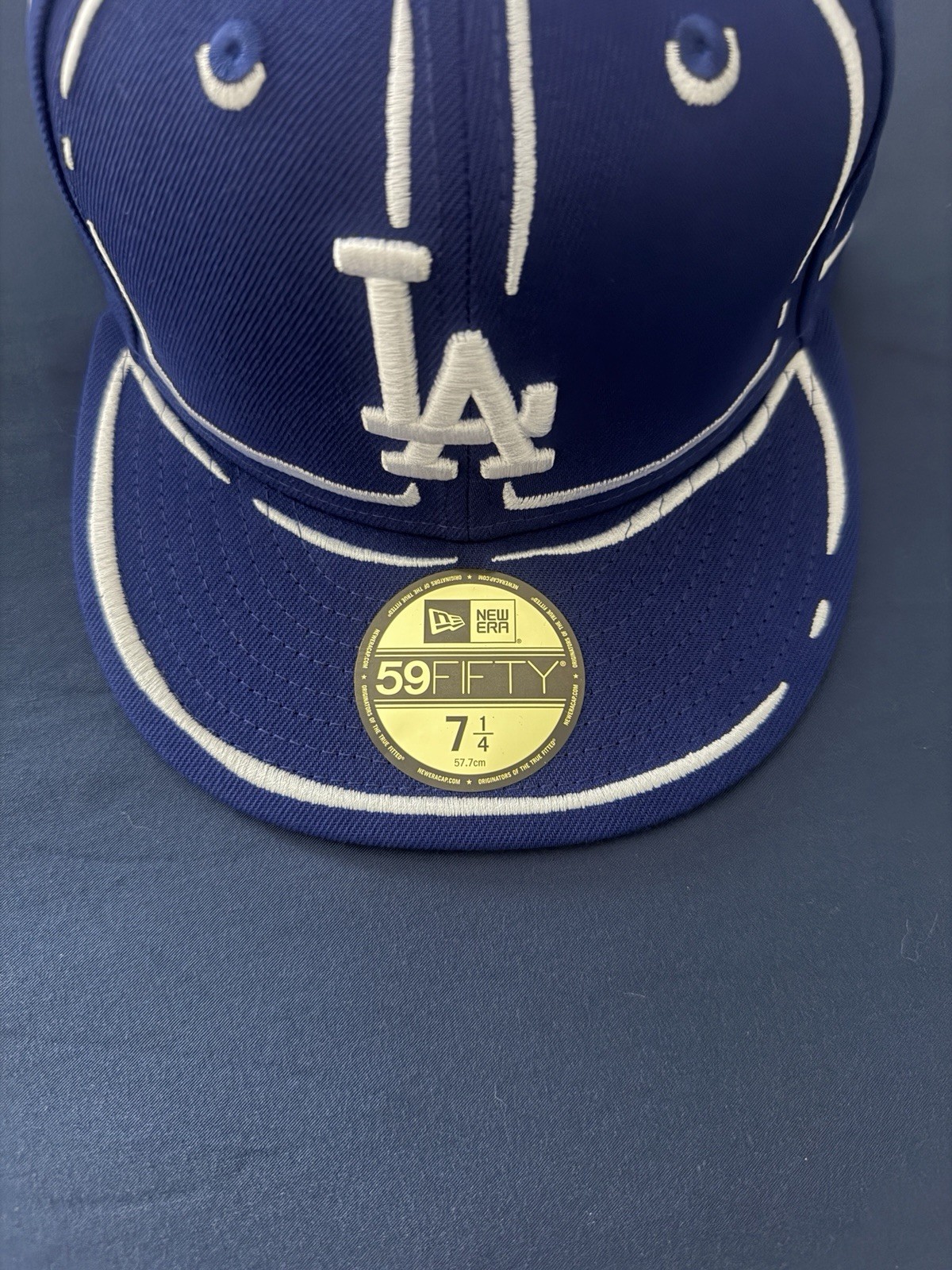 New Era Lids HD x Joshua Vides Los Angeles Dodgers Fitted Contrast LA OG 7 1/4