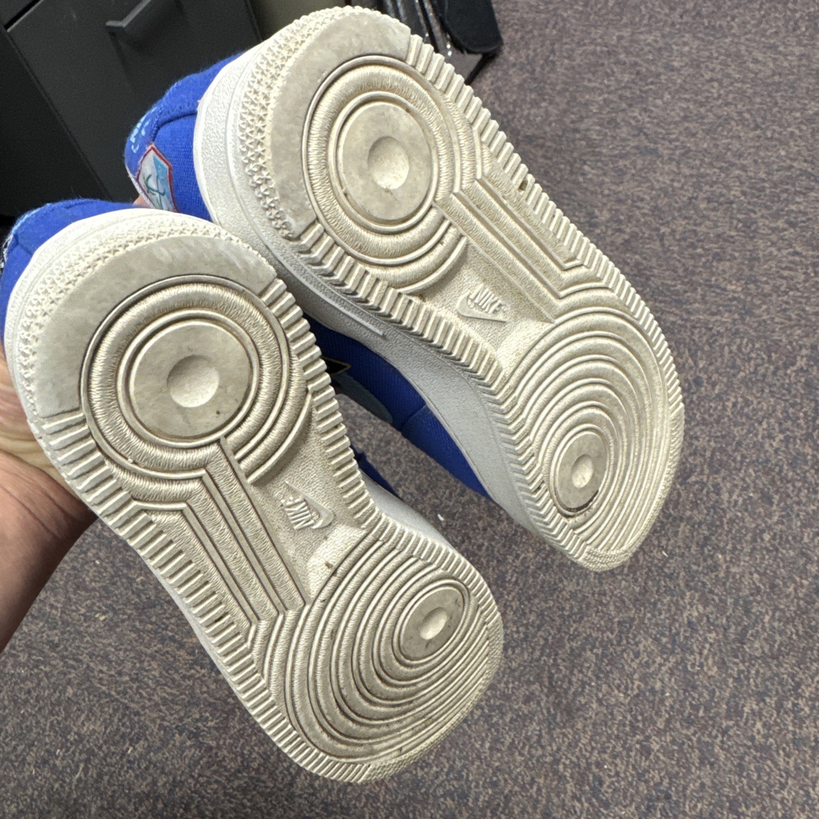 GS Nike Air Force 1 Low ’07 Patched Up Los Angeles Sneakers DX2308-400 Size 6.5Y
