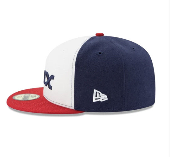 New Era Chicago White Sox MLB 59fifty Fitted navy white red Cap hat