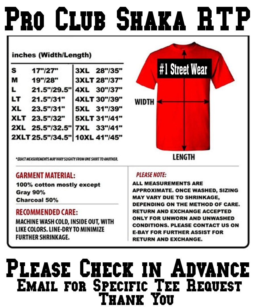 Pro Club Shaka Tee Shirt to Match Jordan8 Aqua Pro Club Graphic Big Tall Tshirt