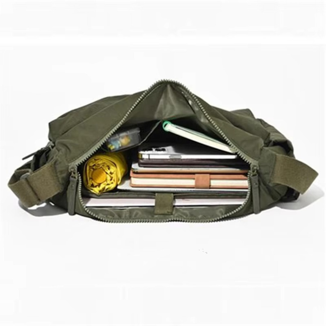 UNIQLO Casual Multi-pocket Messenger Bag Men Women Shoulder Bag Travel Sport Bag