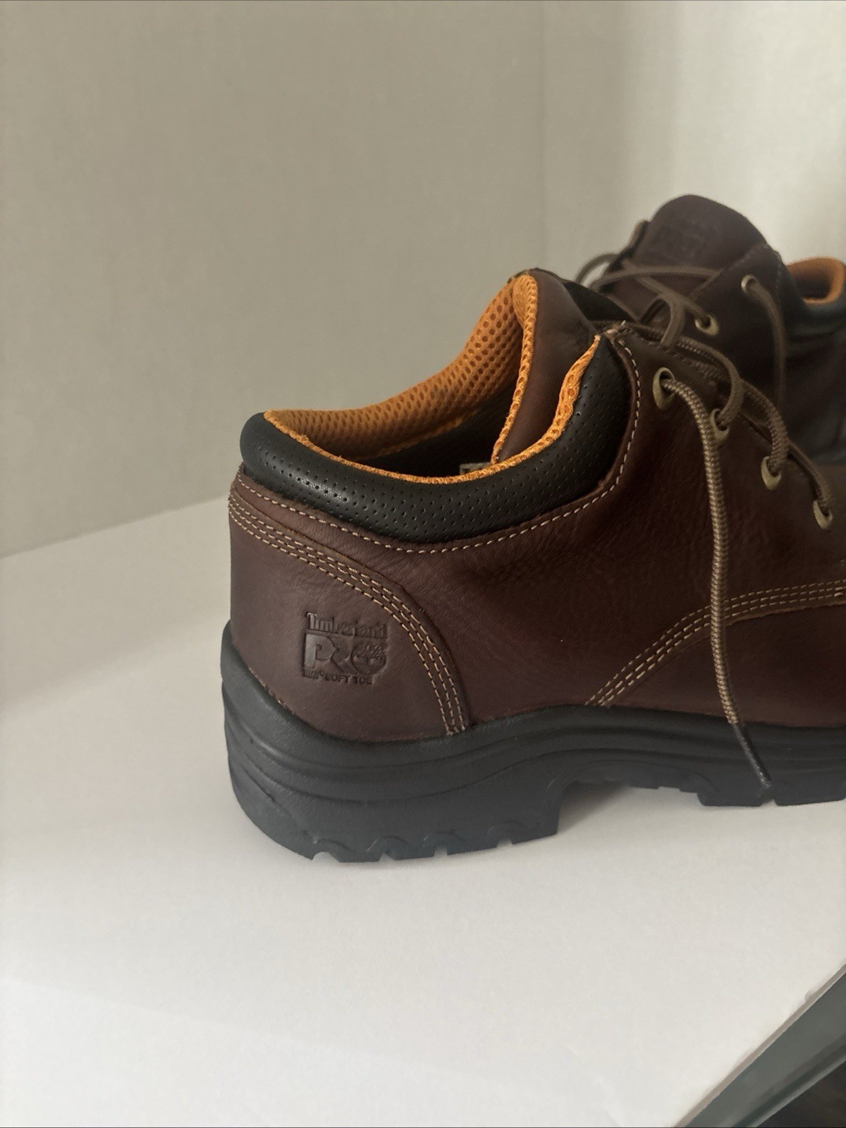 Timberland PRO Men’s Low-Cut TiTAN Safety Toe WP Work Shoes 47028 Brown Size 14M