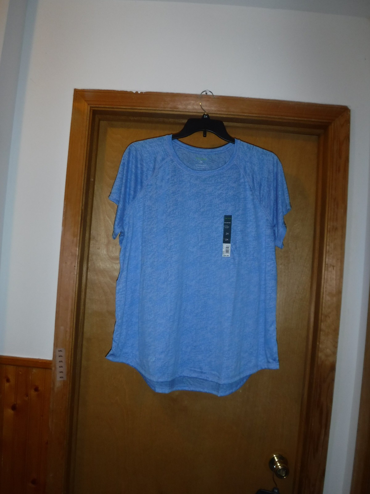 Size Plus Short Sleeve Active T-Shirts ,3X,2X,1X,Tek Gear Many Colors NWT
