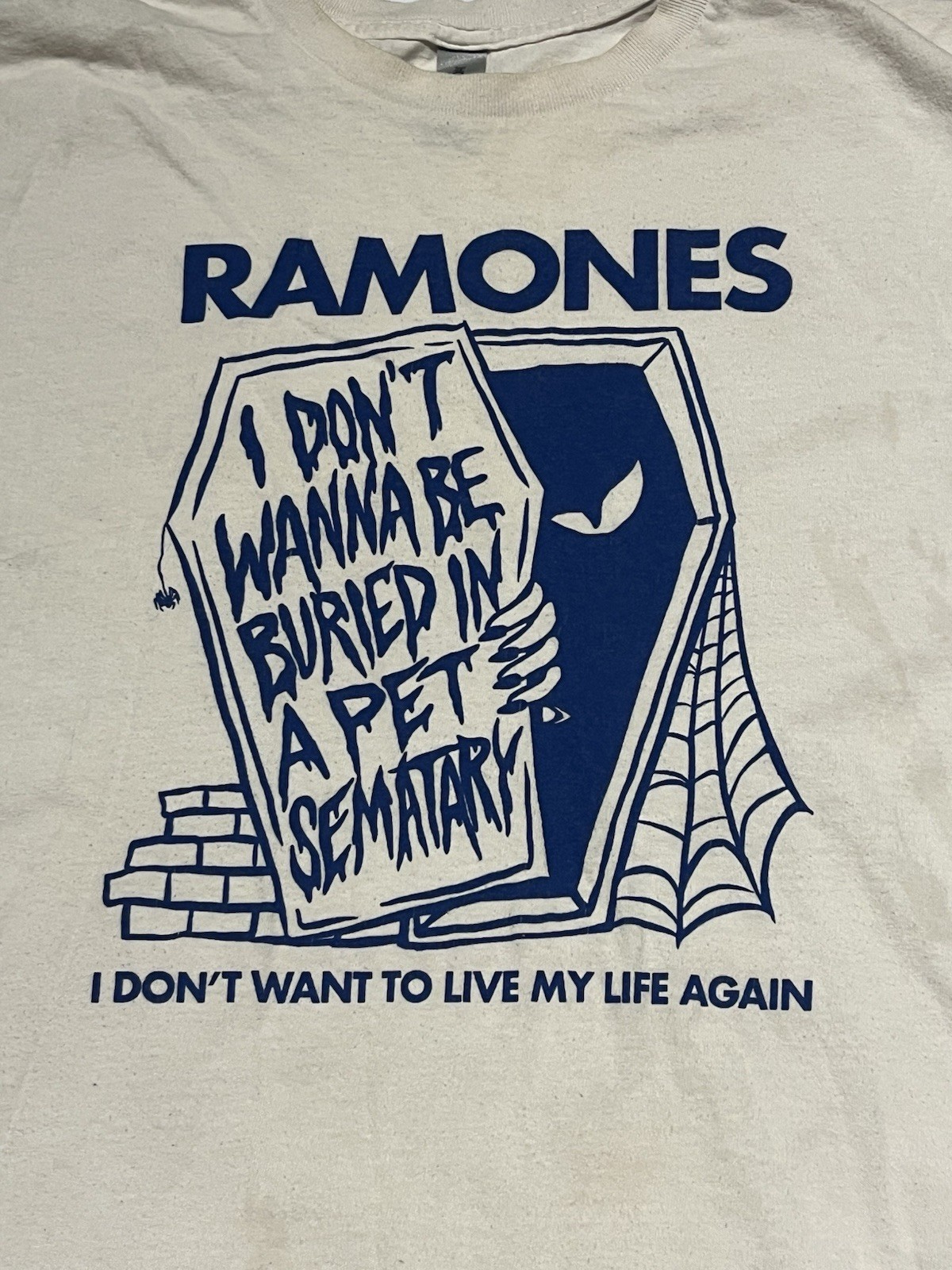 Ramones Pet Semetary boot XL Halloween Crypt Charged GBH