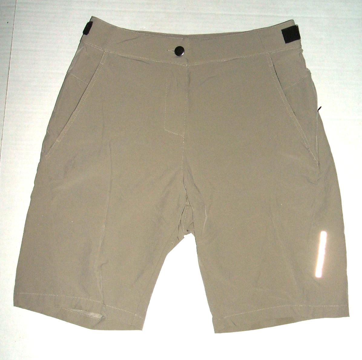 Orionride Shorts Cycling Multifunctional Sports Women M Khaki Nylon Flex