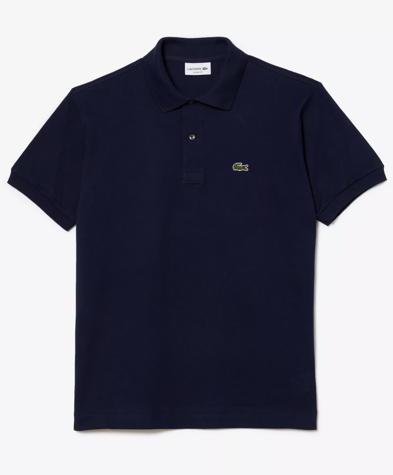 Lacoste Men’s Classic Fit Short Sleeve Pique Polo Shirt Navy