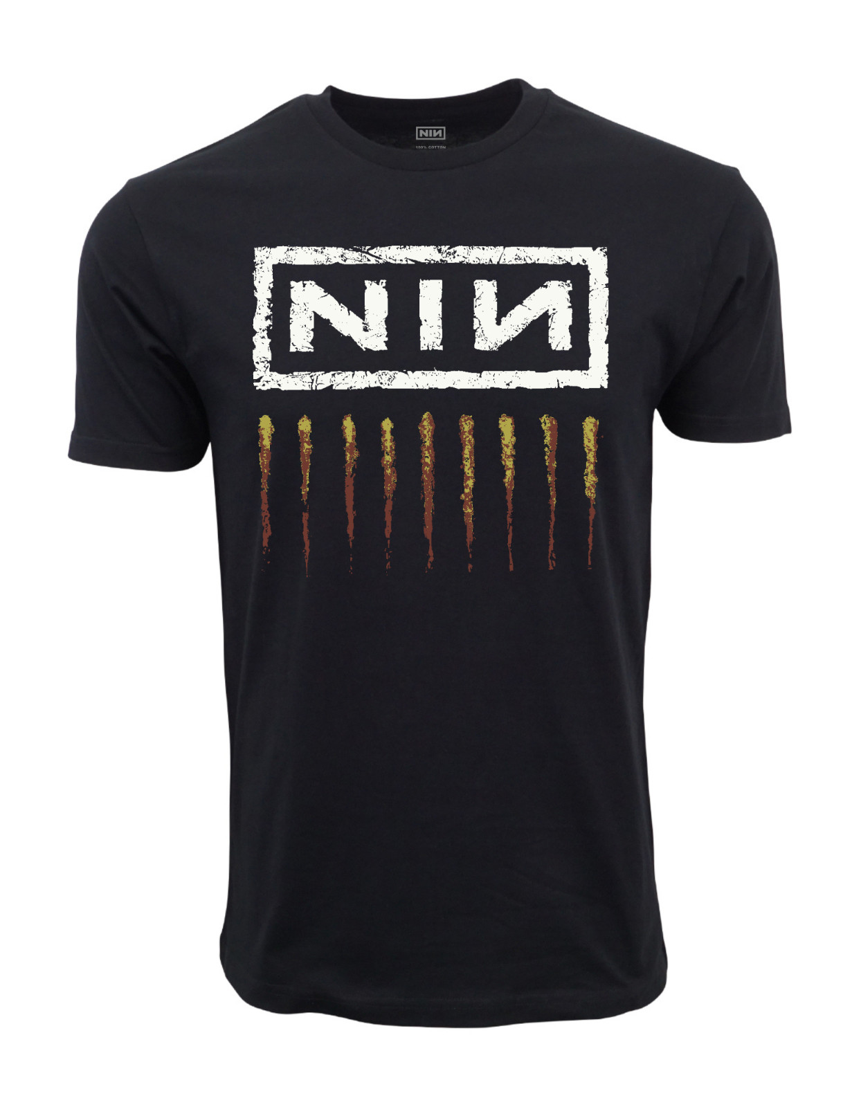 NINE INCH NAILS GRAPHIC T SHIRT BLACK