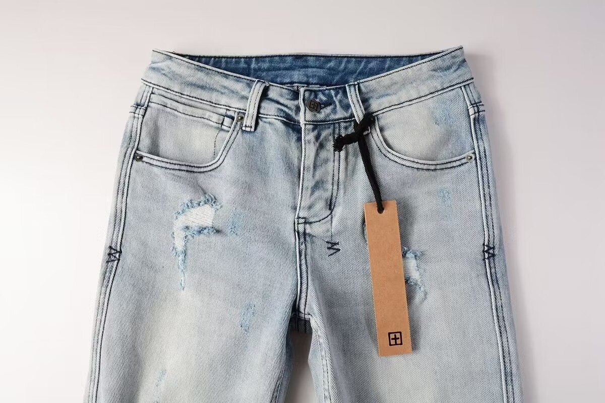 NEW KSUBI Men’s Ripped Pants Casual Fashion Skinny Jeans