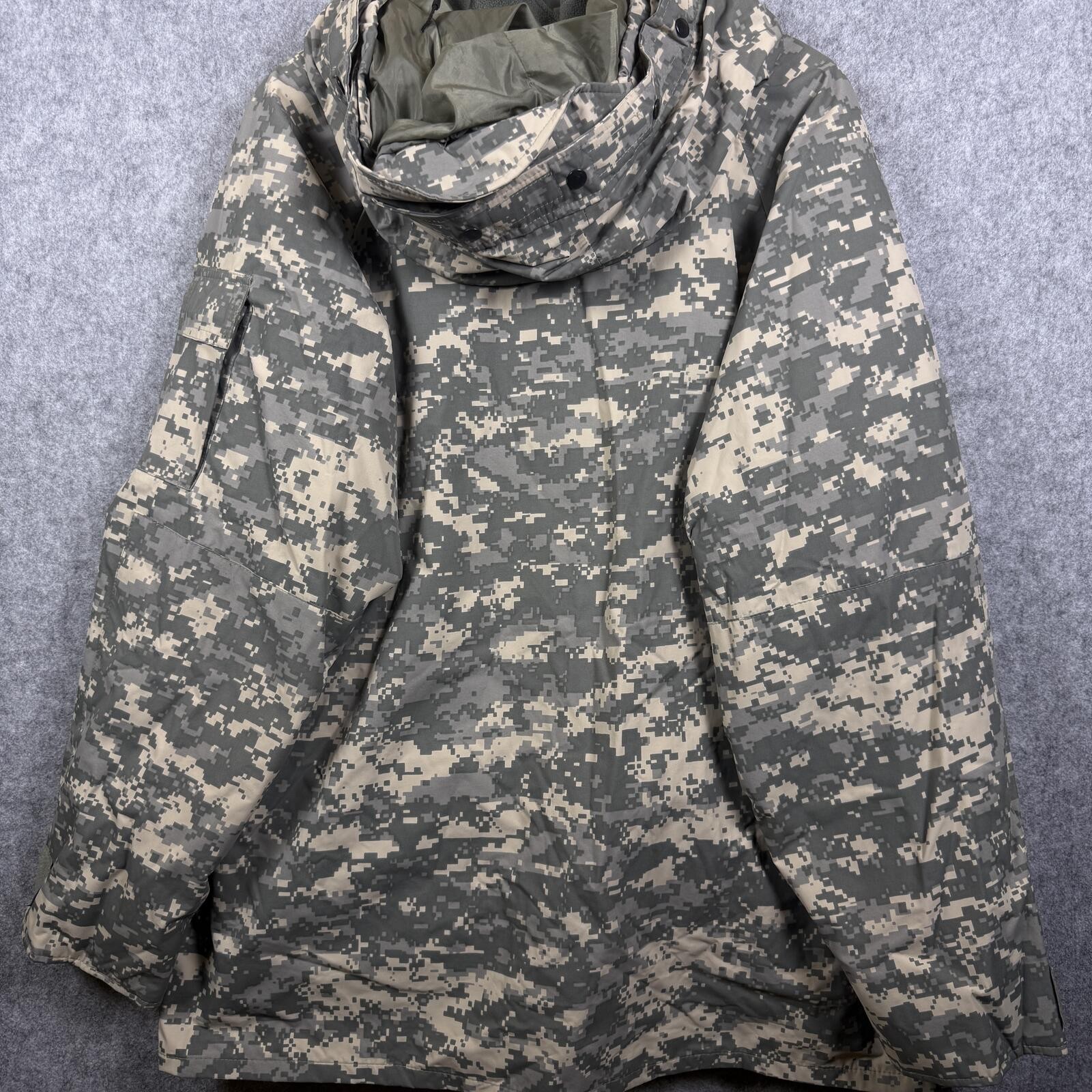 Tru-Spec ACU Digital Camo Cold Weather Parka Military Jacket Coat