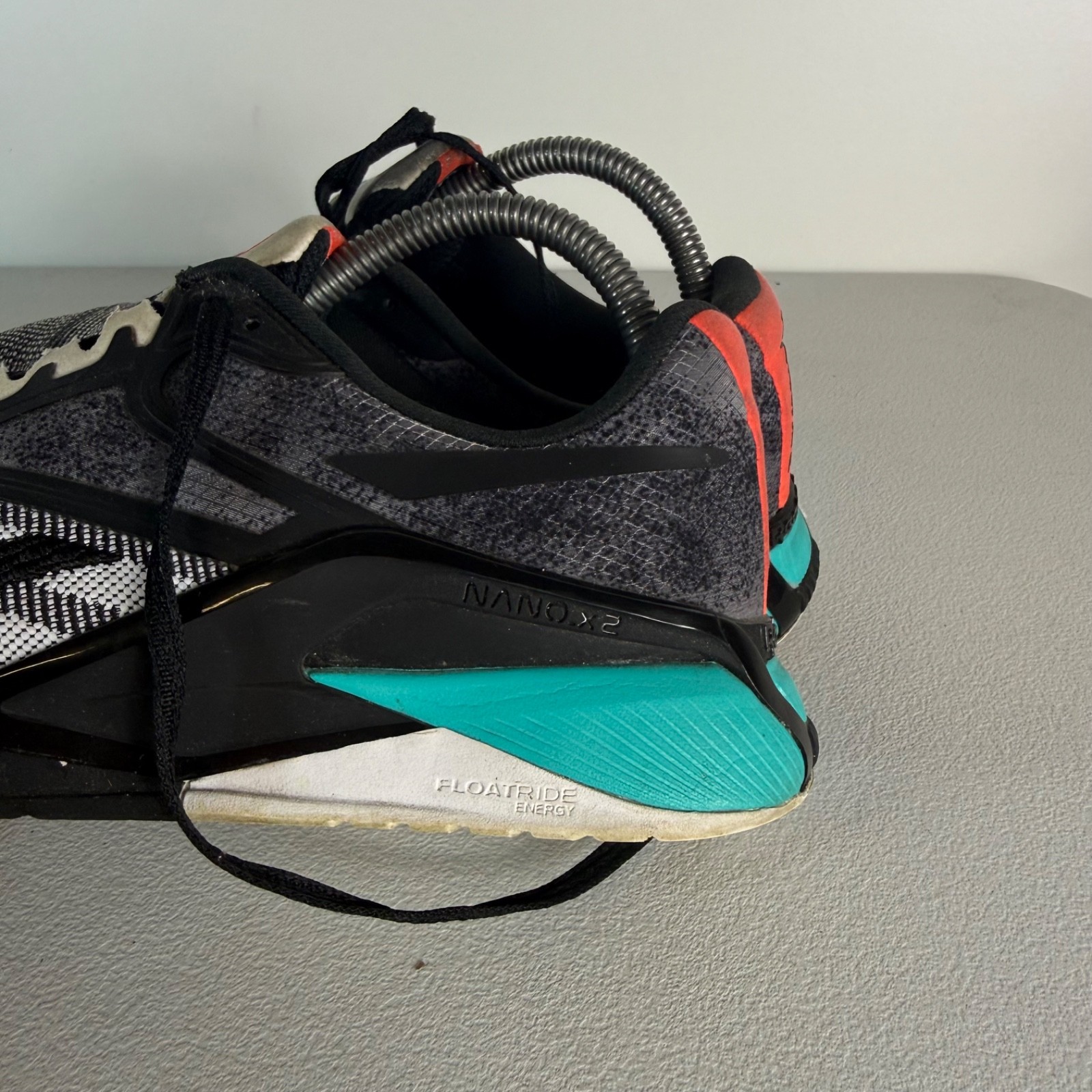 Women Reebok Nano X2 TR Adventure Training Shoes Blue Black Mens US 7 UK 6 EU 39