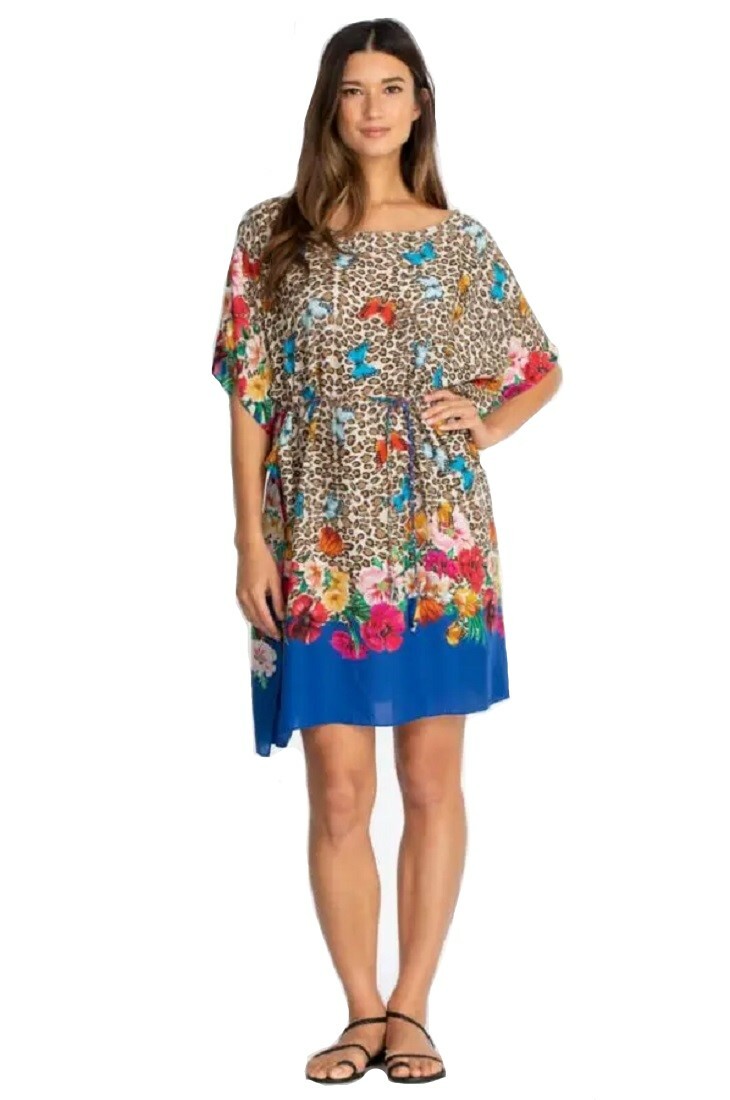 Johnny Was Fleur Kaftan Dress with Braided Tie – CSW5622-F Retail $248.00