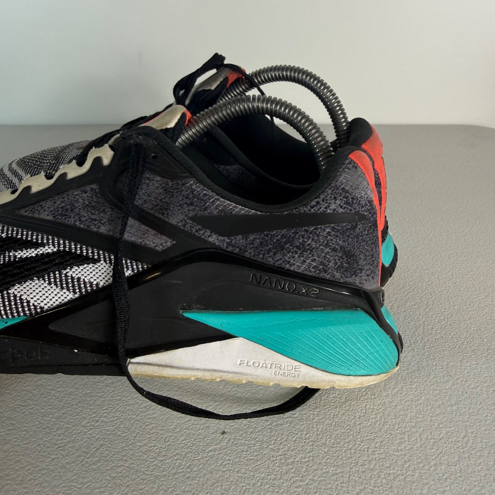 Women Reebok Nano X2 TR Adventure Training Shoes Blue Black Mens US 7 UK 6 EU 39