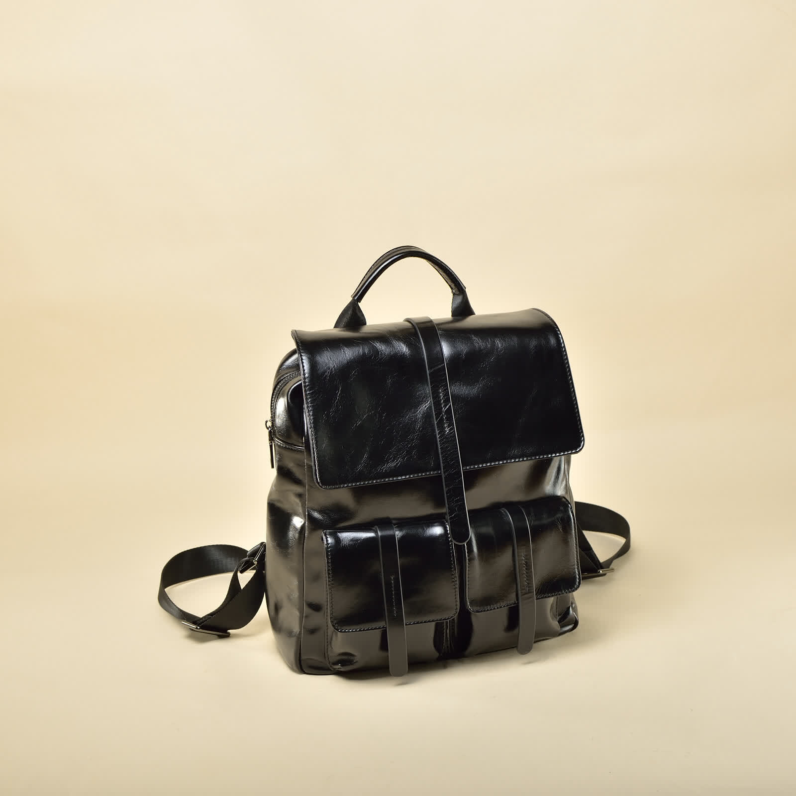 Erivis Brown Luxury Womens Leather Bag Large Capacity Casual School Fashion
