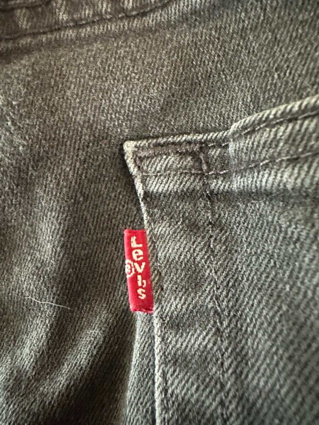 Men’s Levi’s 511 Slim Straight Jeans in Black w34 L36