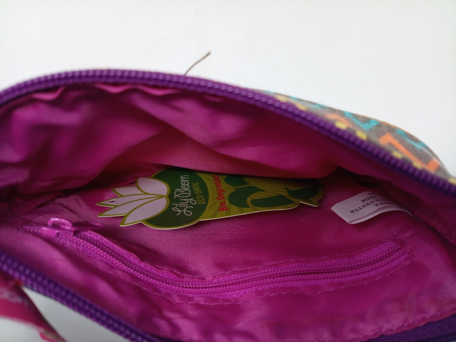 Lily Bloom Floral Wristlet Colorful Eco Friendly