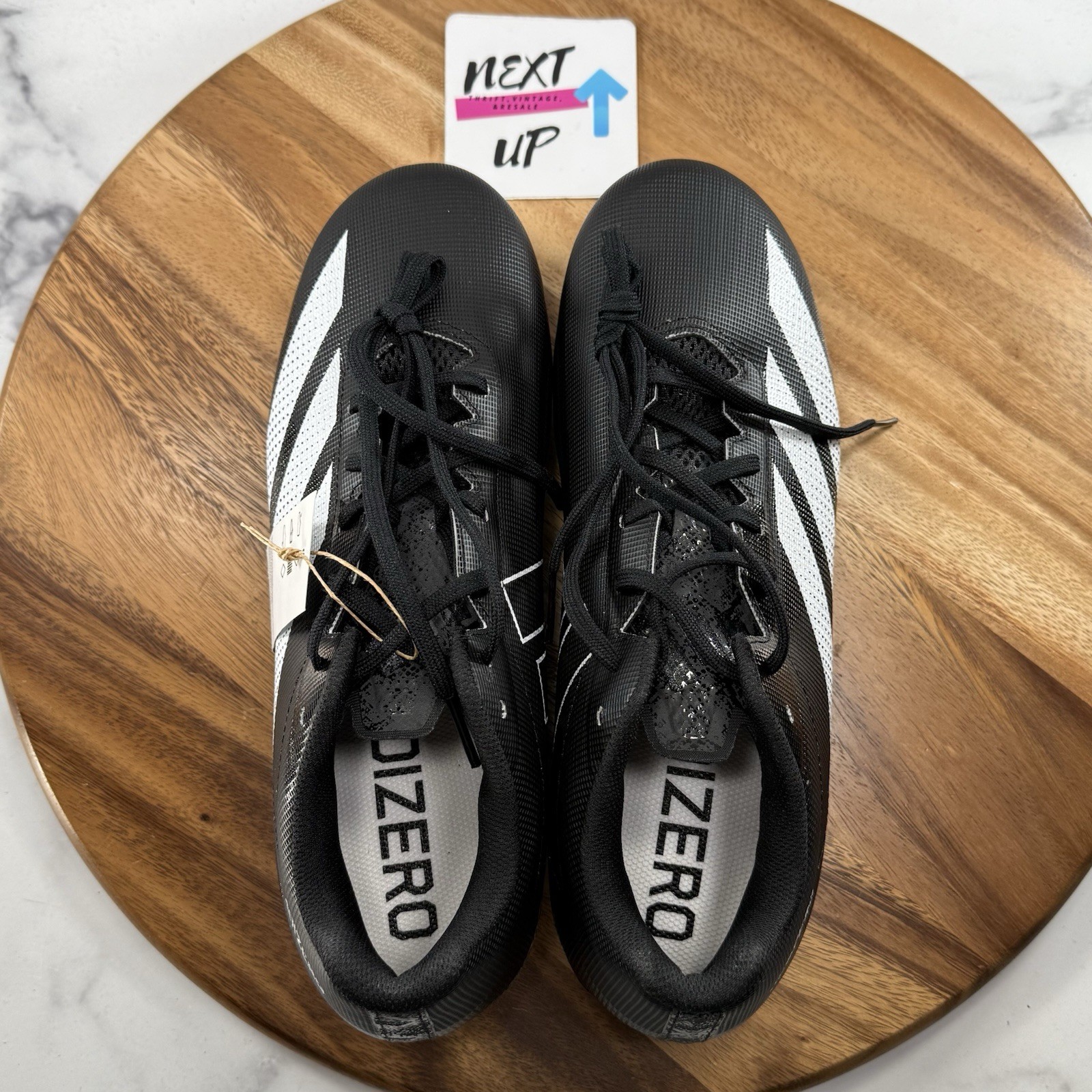 NEW adidas Electric.2 Black White Low Football Cleats IF1902 nby MULTIPLE SIZES