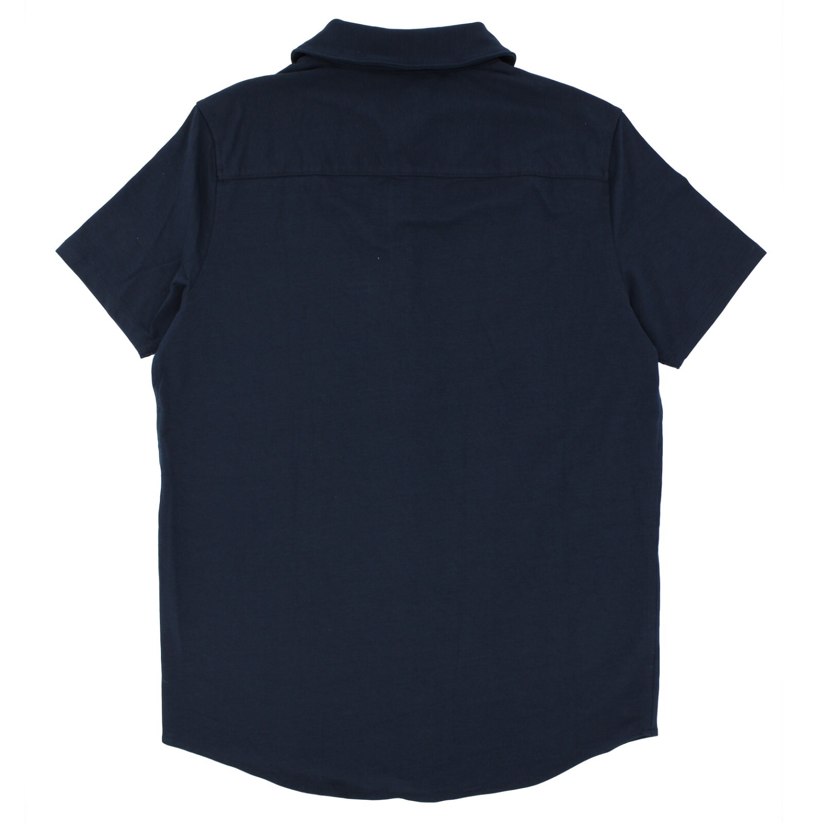 True Classic Men’s Knit Shirt Casual Short Sleeve Multi-Stretch Button-Up