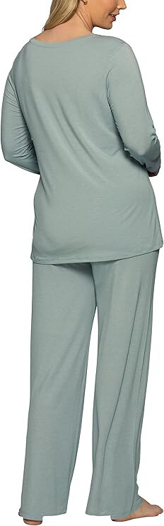 Vanity Fair Beyond Comfort 90131 Modal 2 pc Pajama Set Long Sleeve & Pants XXL