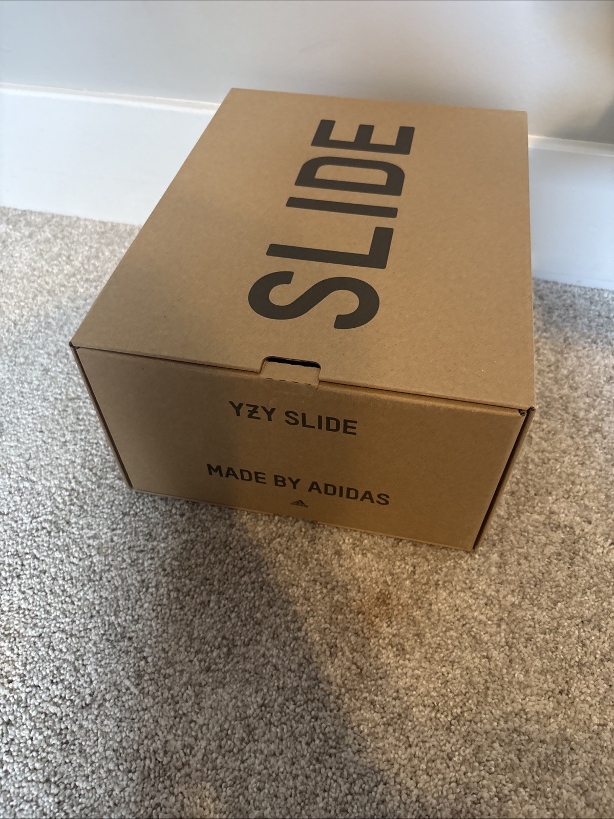 OG adidas Yeezy Slide Onyx Size 9 Original Box Included