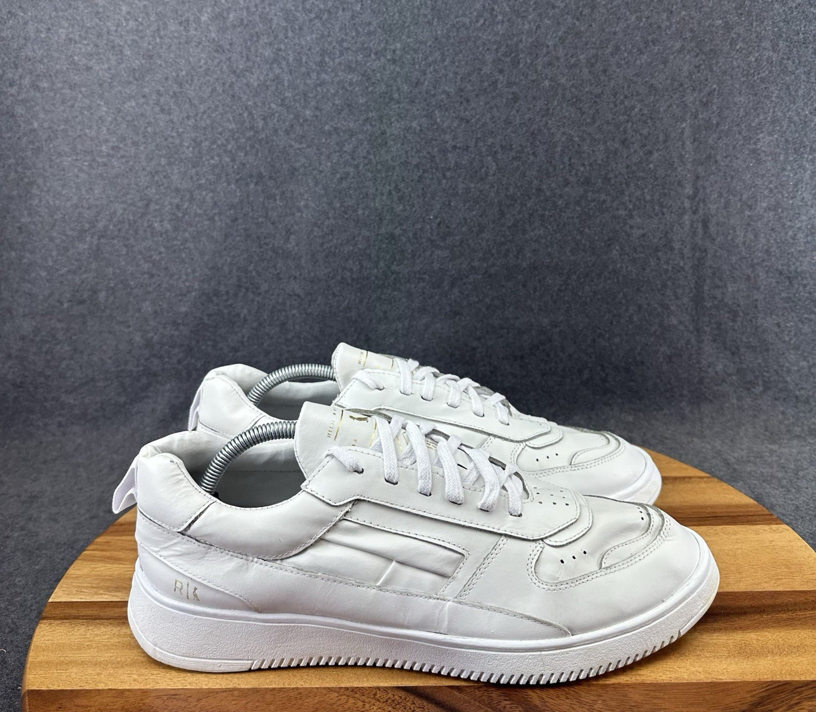 RSV8223 Mens Reserve Sneakers White Sz 10.5 Brazilian Shoes Reserva Pra Calcar